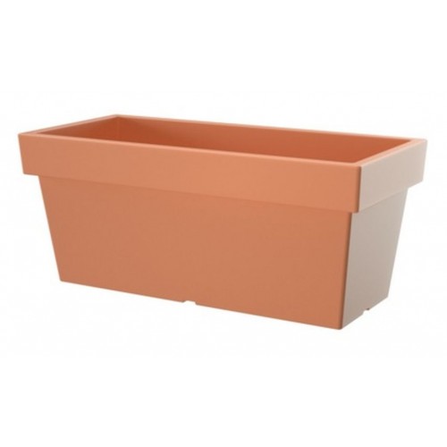 Prosperplast LOFLY CASE Blumenkasten 100x39x41cm weiß terracotta DLOFC1000-R624