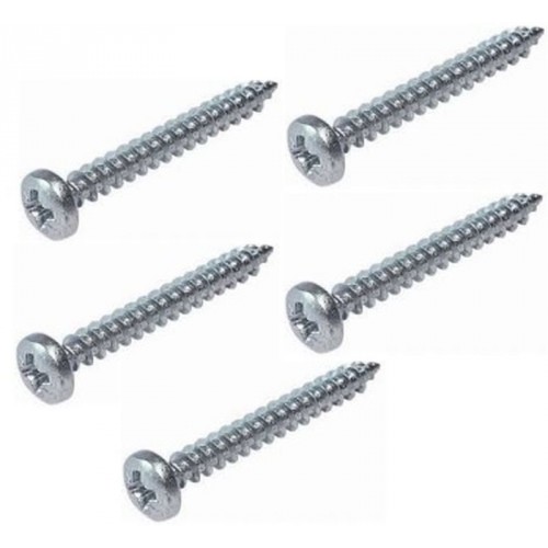 RABOVSKÝ Holzschraube mit Halbrundkopf, 6 × 60 mm, Kreuzschlitz, 5 Stk. 53006060