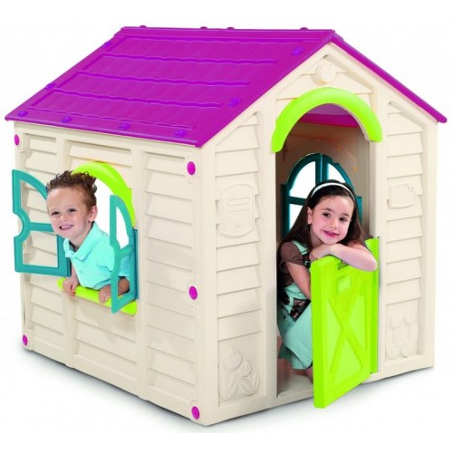 KETER RANCHO Kinderspielhaus, creme/lila 17609669