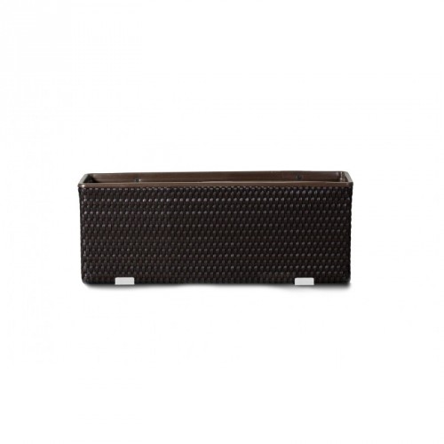 Blumenkasten Rattanoptik 60x16x21cm 590/8