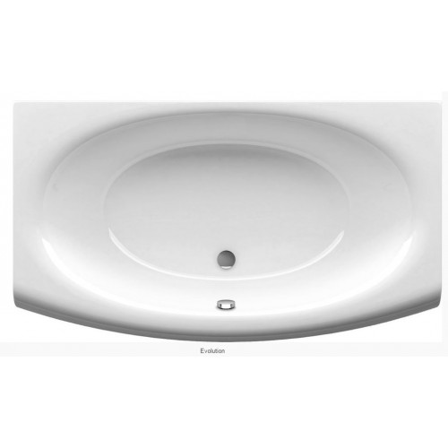 RAVAK Badewanne EVOLUTION 170x97 snowwhite C851000000