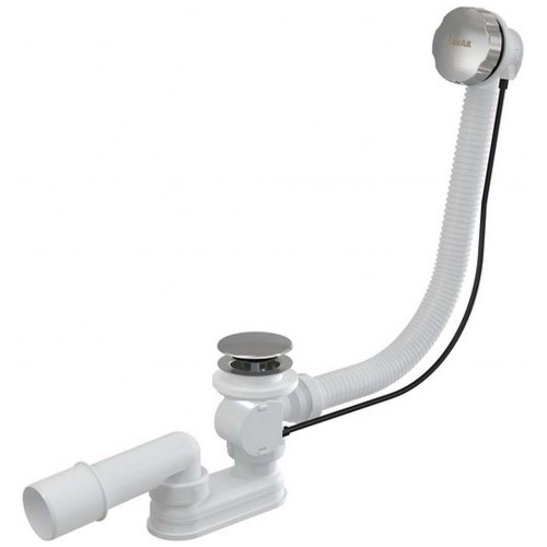 RAVAK Badewanne Ablaufkomplett m. Überlauf II - chrom X01507