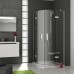 RAVAK SMARTLINE SMSKK4-90 Duschdrehtür Runddusche Chrom+ESG ohne Dekor 3S277A00Y1