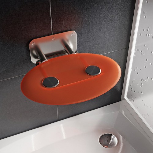 RAVAK OVO-P II-ORANGE Duschsitz B8F0000050 RAVAK OVO-P II-ORANGE Duschsitz B8F0000050
