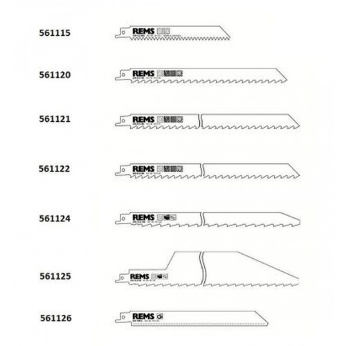 REMS Sägeblatt 300-8,5 Porenbeton, Hartholz 561121