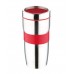 RENBERG Thermobecher mit Silikonschutz, rot 450 ml