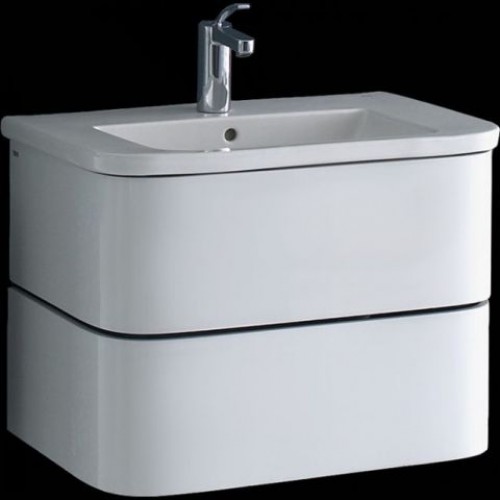 Roca Cala Waschtischunterschrank 65 cm, weiß glänzend lackiert, 7856230606