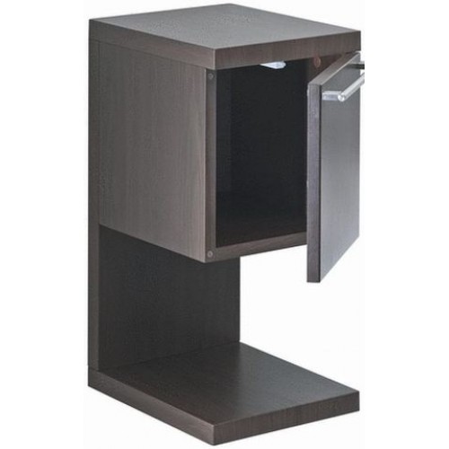 Roca Hall Wandunterschrank mit Regal, 27 x 56,5 x 33,5 cm, rechts, wenge, 7856434601