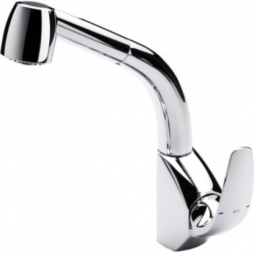 Roca M2 Küchenarmatur mit Brause, chrom 75A8168C00