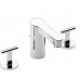 Roca Moai Dreiloch-Waschtischarmatur, chrom 75A4446C00