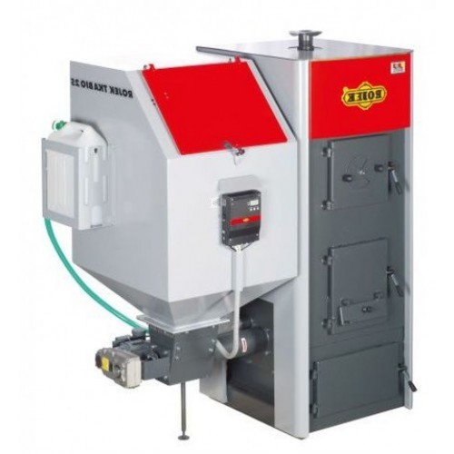 ROJEK TKA 25 Automatischer Warmwasserkessel für feste Brennstoffe TKA25L