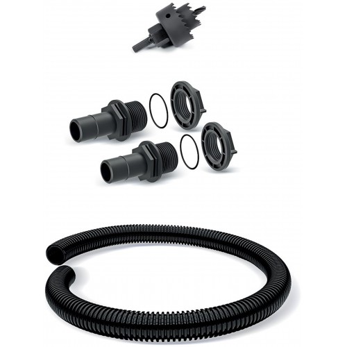 Prosperplast ICANSET 8 Zubehör für Regenwasserbehälter (4Stück) ICANS8