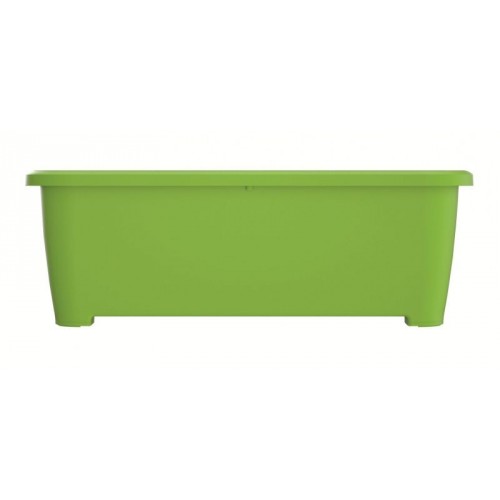 PROSPERPLAST RESPANA Planter Low 77x38,7x25,6cm, 52l, Limette ISEB770