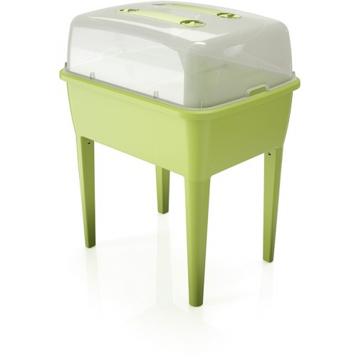 Prosperplast RESPANA PLANTER SET Balkonkasten 77x58x96,3cm, Limette DREP770W-389U