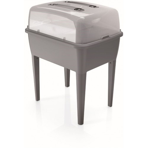 Prosperplast RESPANA PLANTER SET Balkonkasten 77x58x96,3cm, Steingrau DREP770W-405U