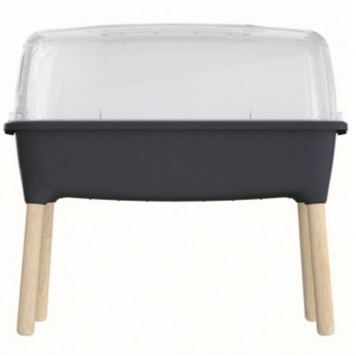 Prosperplast RESPANA PLANTER WOOD HIGH Set Balkonkasten 77x38x79, anthrazit ISEW780H Prosperplast RESPANA PLANTER WOOD HIGH Set Balkonkasten 77x38x79, anthrazit ISEW780H