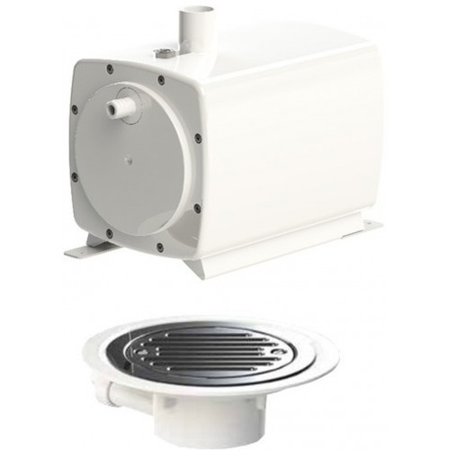 SANIBROY Sanifloor®2 Duschablauf-System mit Sensor und Absaugpumpe, FLOOR2