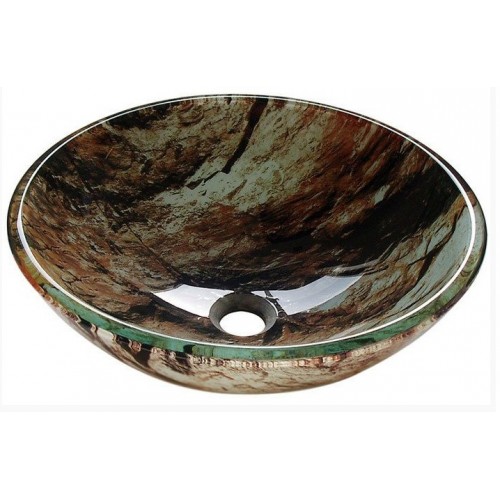 SAPHO BEAUTY 2501-07 ROCK Waschbecken aus Glass 42 cm SAPHO BEAUTY 2501-07 ROCK Waschbecken aus Glass 42 cm