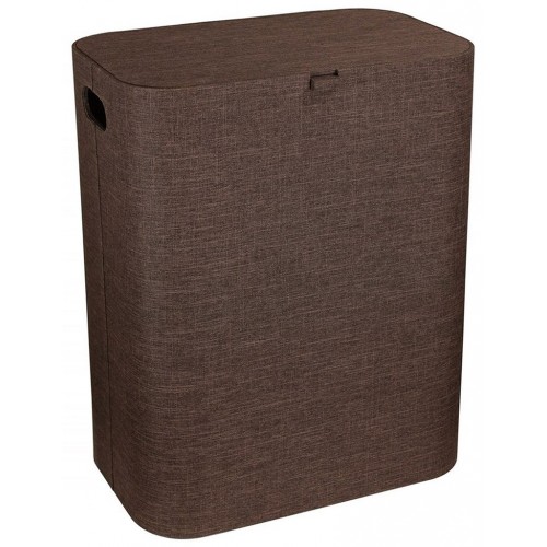 SAPHO BELLAGIO Wäschekorb 50,5x62,5x32cm, braun 3063SB SAPHO BELLAGIO Wäschekorb 50,5x62,5x32cm, braun 3063SB