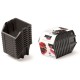 Prosperplast BINEER SHORT SET Werkstattbehälter, 118x98x70mm, 10 Stück, schwarz KBISS12