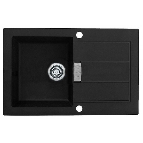 AUSGESTELLTES MODELL Franke SID 611-78, Spüle tectonite schwarz 114.0120.455