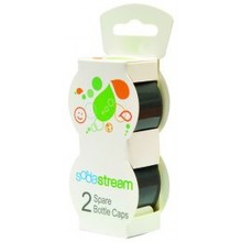 SodaStream Verschluss für Plastikflaschen 2 Stück, grau