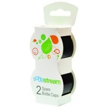 SodaStream Schraubverschluss für PET / PEN Flaschen 2er Set grau