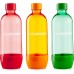 SODASTREAM Sprudlerflasche orange/red/grün 3St,