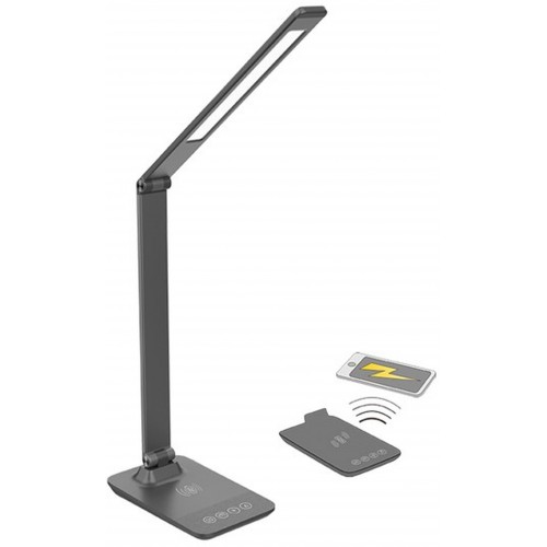 SOLIGHT LED Tischlampe mit Display LED/9W/230V schwarz WO55-G