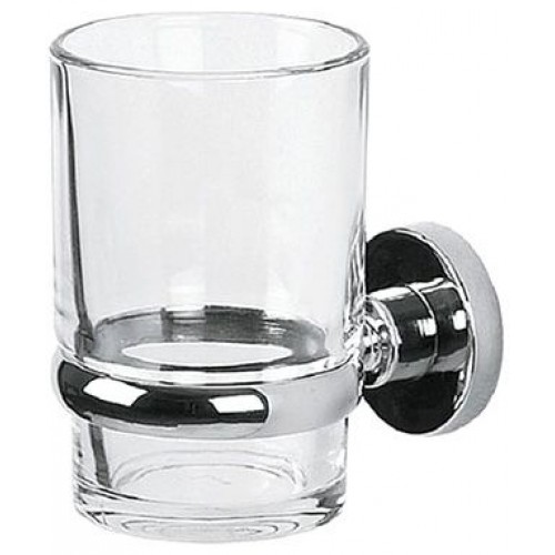 Spirella Atlantic Zahnbecher Glas / Chrom 1006426