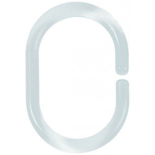 Spirella C-Minor Duschvorhangring 12er Pack Crystal 1040076 Spirella C-Minor Duschvorhangring 12er Pack Crystal 1040076