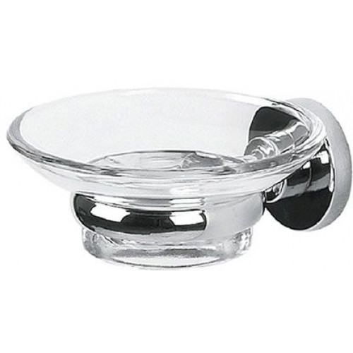 Spirella Atlantic Seifenschale Klar Glas / Chrom 1006423