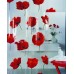 Spirella Poppy Duschvorhang 180 x 200 cm Cinnabar 1042344