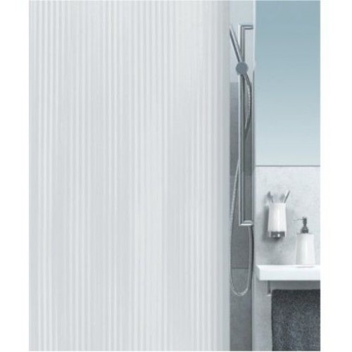 Spirella Twill Duschvorhang 180 x 200 cm weiß 10.05845