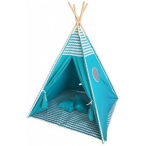 G21 Kinderzelt TEEPEE Sommerhimmel blau 60026155