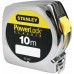 Stanley 0-33-442 PowerLock Bandmaß Kunststoff 10m/25mm, Endhaken zweifach vernietet