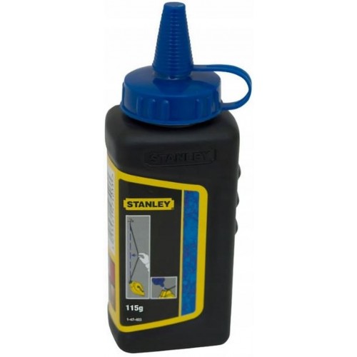 Stanley 1-47-403 Schlagschnurkreide blau 115g