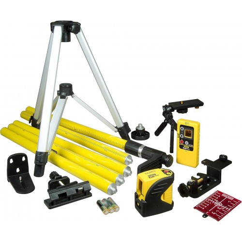Stanley 1-77-121 FatMax Selbstnivellierender Kreuzlaser-Bausatz