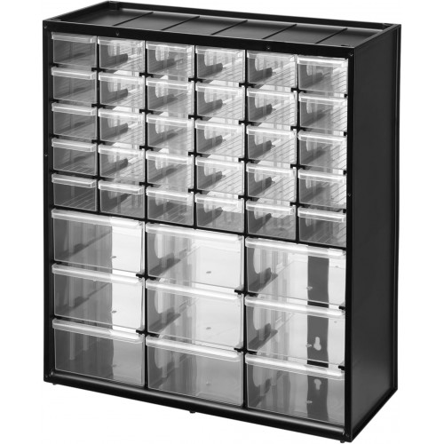 Stanley 1-93-981 Kleinteilemagazin mit 39 Schubladen