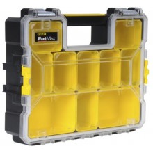 Stanley FatMax 1-97-517 Profi-Organizer , flache Fächer, Metallschließen, wasserdicht