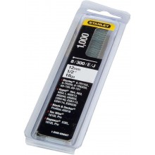 Stanley 1-SWK-BN050T 12 mm/1/2"/18 Tackernägel Typ 8/300/E/J, 1000 Stück