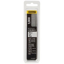 Stanley 1-SWKBN075T 20mm / 3/4" / Tackernägel 8/300/E/J / 1000 Stück