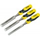 Stanley 2-16-887 DynaGrip Stechbeitel-Set, 3-teilig (10, 15, 20mm)