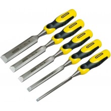Stanley 2-16-888 DynaGrip Stechbeitel-Set, 5-teilig (6, 10, 15, 20, 25mm)