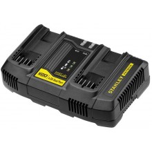Stanley SFMCB24 FatMax Zweischacht-Schnell-Ladegerät V20 4A