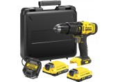 Stanley SFMCD711D2K-QW FatMax Akku-Schlagbohrschrauber (50Nm/18V/2x2,0Ah), Koffer