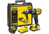 Stanley SFMCD726D2K-QW FatMax V20 Bürstenloser Schlagbohrschrauber (80Nm/18V/2x2,0Ah)