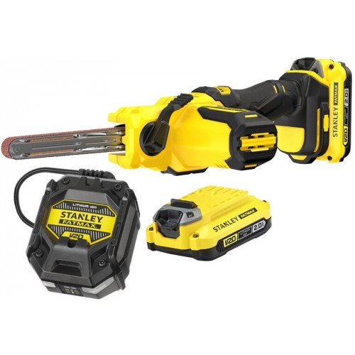 Stanley SFMCE210D2K-QW FatMax V20 Akku-Bandschleifer 13x457mm (18V/2x2,0Ah)