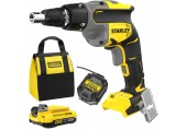 Stanley SFMCF600D1S-QW FatMax V20 Akku-Trockenbauschrauber (18V/1x2,0Ah), Tasche