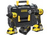 Stanley SFMCK201D2T-QW FatMax V20 Akku-Kombi-Werkzeugsatz (18V/2x2,0Ah), Pro-Stack